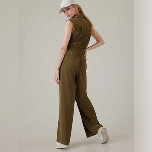 BRAND NEW ATHLETA Brooklyn Heights Wide Leg Jumpsuit size 10